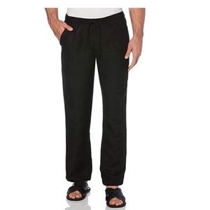 NEW Cubavera Linen Blend Black Pants Size 4XB